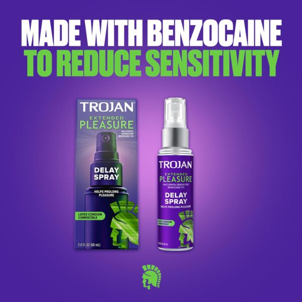 Trojan Power Extended Pleasure Delay Spray for Men - Image 3