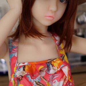 Cecelia – Flat Chest Mini Sex Doll