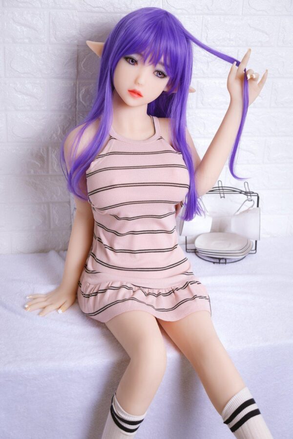 Ademi – Purple Hair Elf Mini Doll