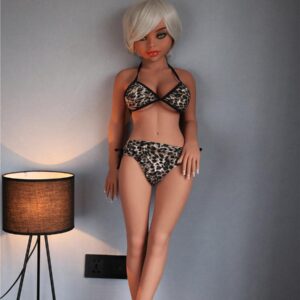 Madeline – Short Silver Hair Mini Sex Doll