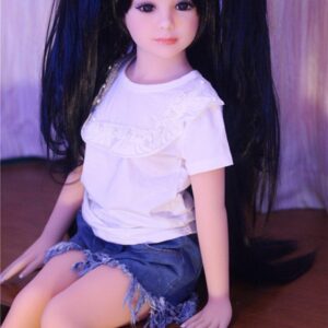Naia – Black Hair Adorable Mini Sex Doll
