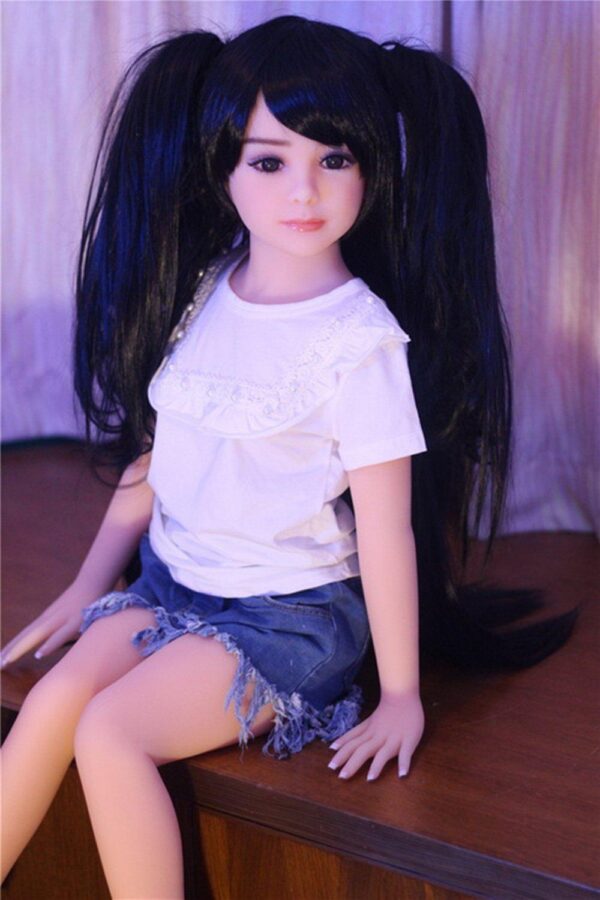 Naia – Black Hair Adorable Mini Sex Doll