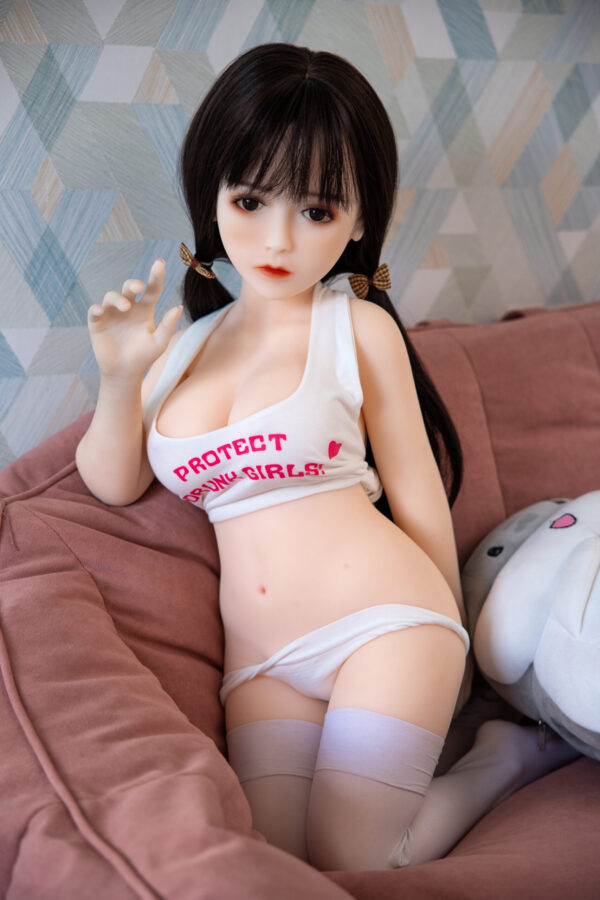 Raquel  – Long Hair Asian Mini Sex Doll