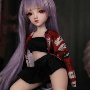 Enid – 1ft5(45cm) Anime Figure Tiny Sex Doll With BJD Head