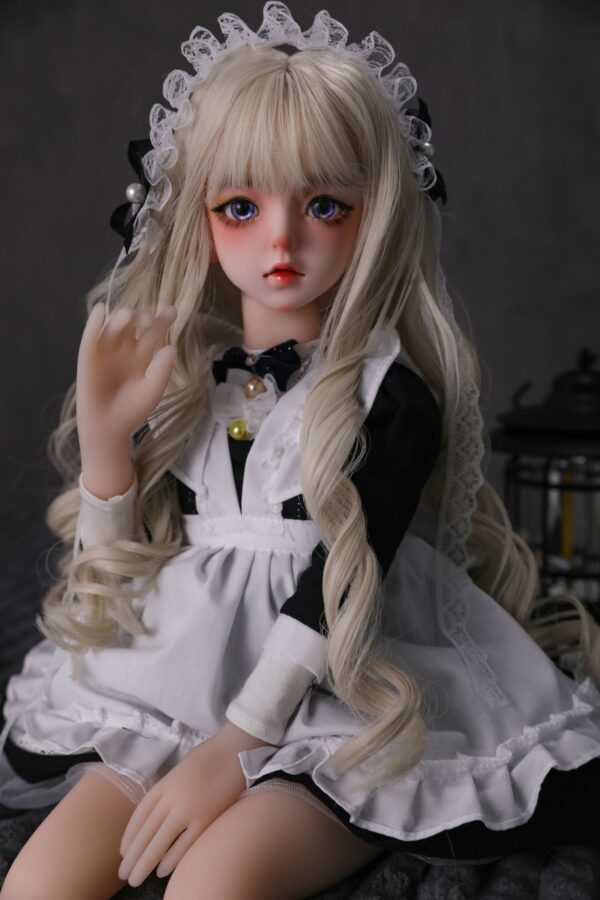 Orlene – 1ft7(50cm) Blonde Tiny Sex Doll with BJD Head