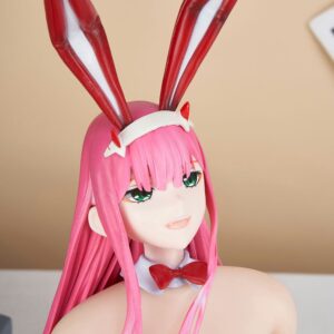 Zero Two – 1ft5(45cm) Tiny Anime Silicone Sex Doll With BJD Head