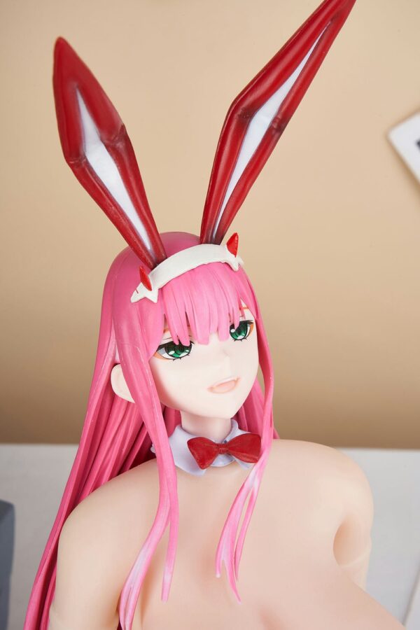 Zero Two – 1ft5(45cm) Tiny Anime Silicone Sex Doll With BJD Head