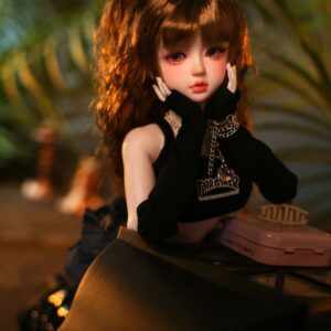 Alli – 1ft9(60cm) Anime Tiny Sex Doll With BJD Head