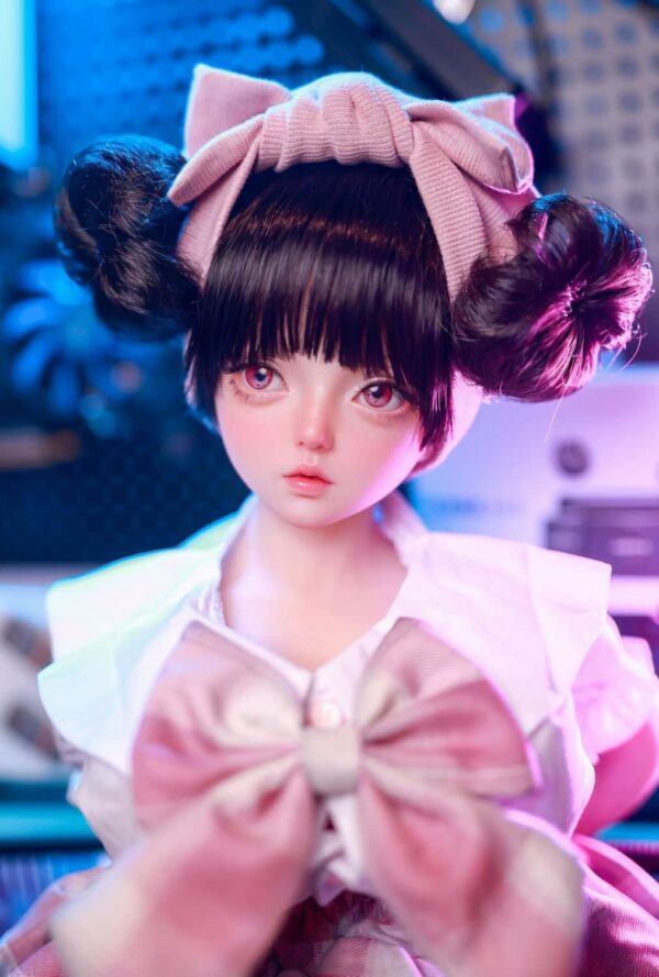 Hisa – 2ft10(88cm) Japanese Cute Mini Sex Doll With BJD Head
