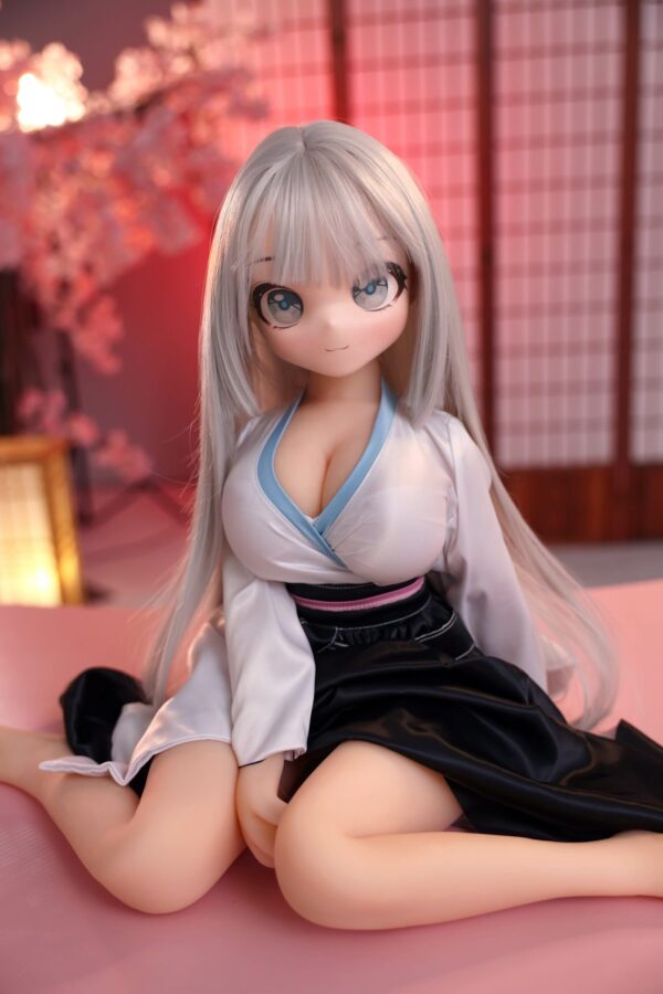 Sullivan – 2ft8(88cm) Big Breasts Anime Sex Doll with PVC Head
