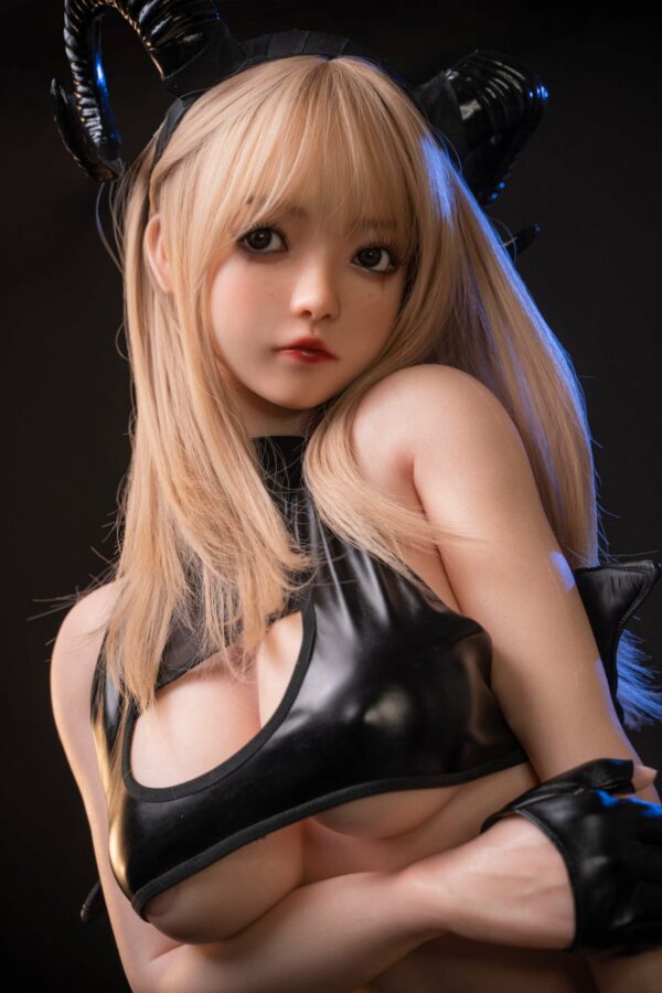 Charlotte Sims – Blonde Cute Sex Doll With Silicone Head