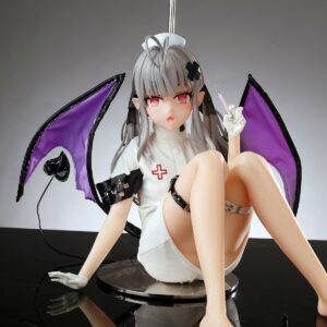 Konna Morimiya – 2ft1(65cm) Vampire Silicone Sex Doll With BJD Head
