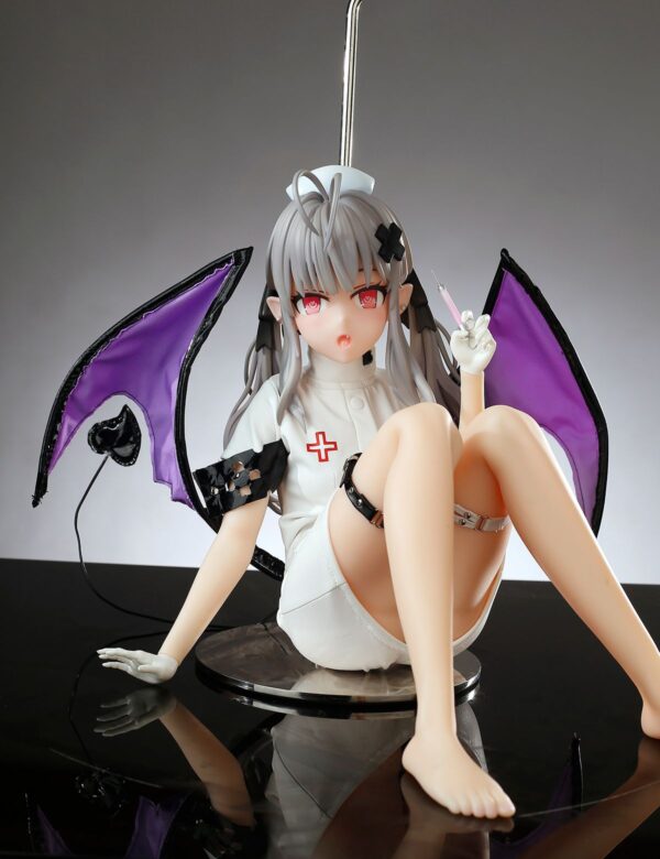 Konna Morimiya – 2ft1(65cm) Vampire Silicone Sex Doll With BJD Head