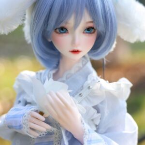 Alisha Murray- 1ft7(50cm) Cute Tiny Sex Doll with BJD Head